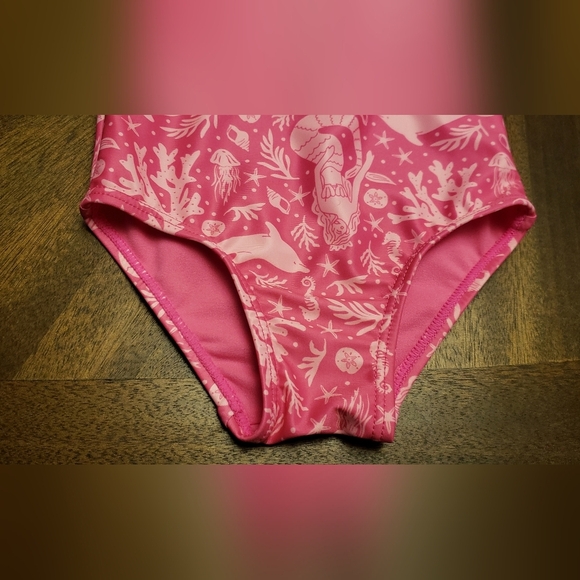 Sol Borne *NEW* Pink Mermaid Kids Swimwear Size 24m - Picture 8 of 10